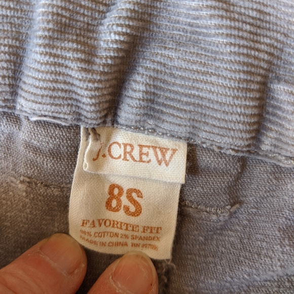 J.Crew Vintage Stretch Cords in gray - Picture 2 of 7